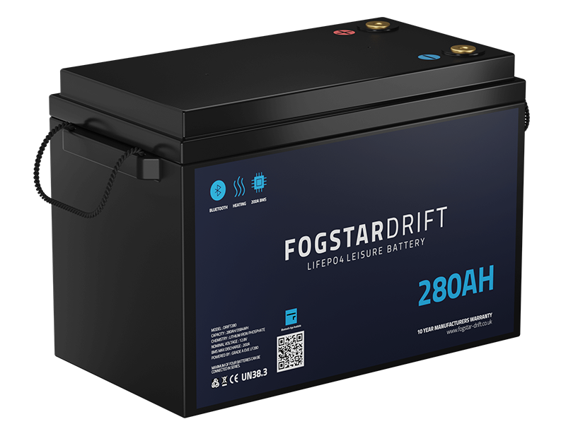 Fogstar Drift 12V 280Ah Lithium Leisure Battery