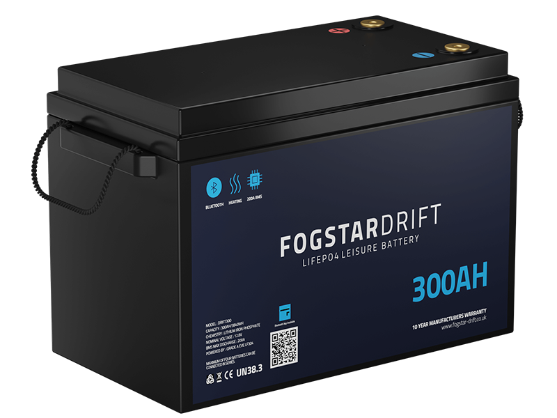 Fogstar Drift 12V 300Ah Lithium Leisure Battery
