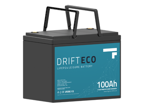 Drift ECO 12V 100Ah Lithium Leisure Battery + Bluetooth