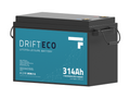 Drift ECO 12V 314Ah Lithium Leisure Battery + Bluetooth