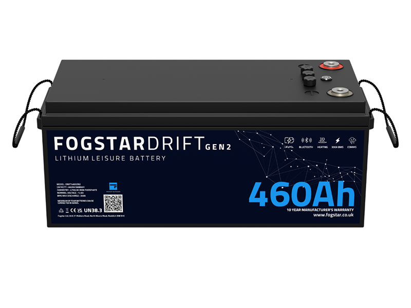 Fogstar Drift 12V 460Ah Lithium Leisure Battery (Gen2)