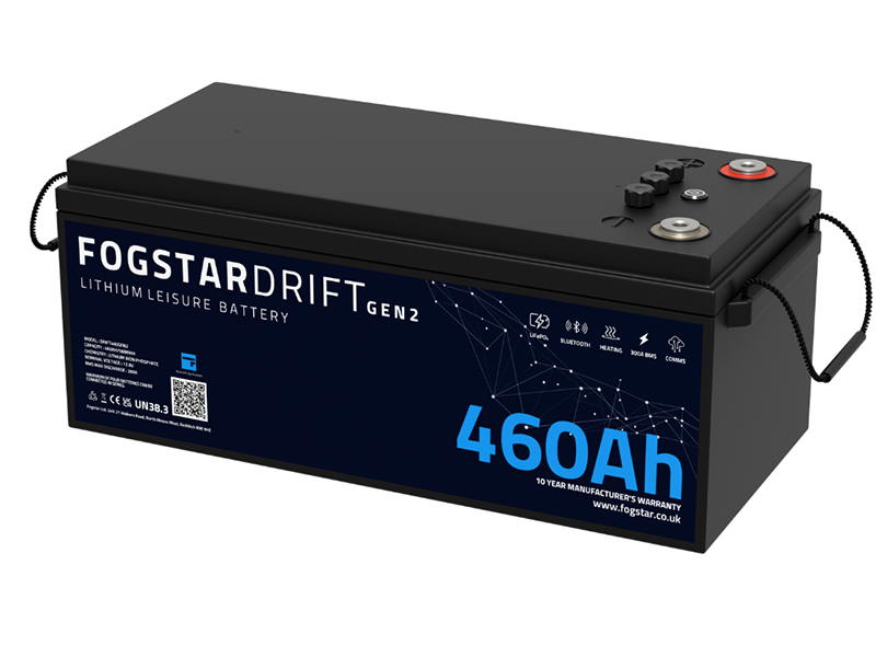 Fogstar Drift 12V 460Ah Lithium Leisure Battery (Gen2)