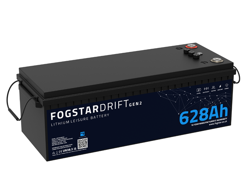 Fogstar Drift 12V 628Ah Lithium Leisure Battery (Gen2)