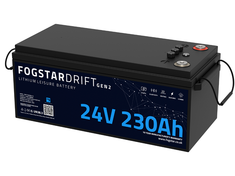 Fogstar Drift 24V 230Ah Lithium Leisure Battery (Gen2)