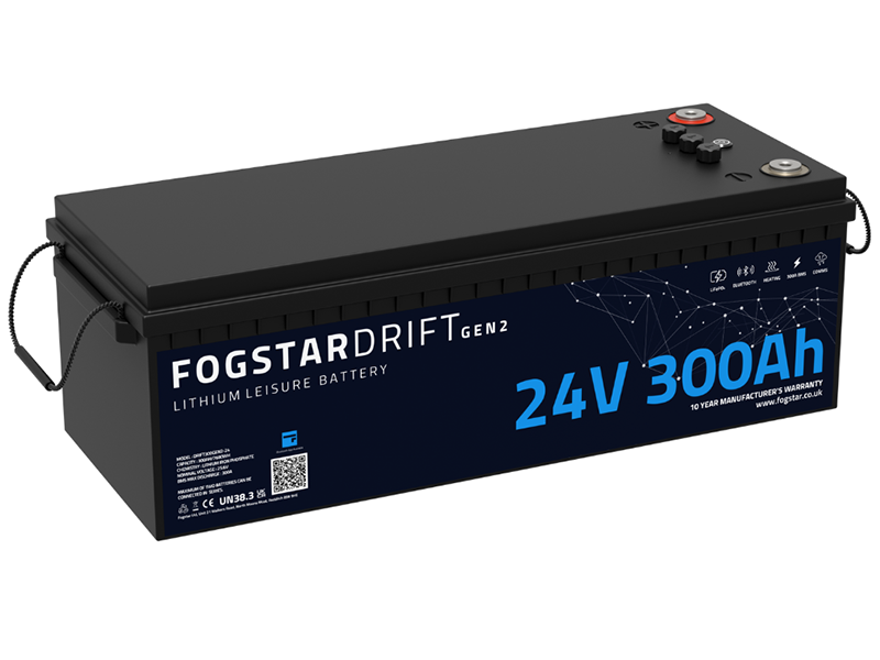 Fogstar Drift 24V 300Ah Lithium Leisure Battery (Gen2)