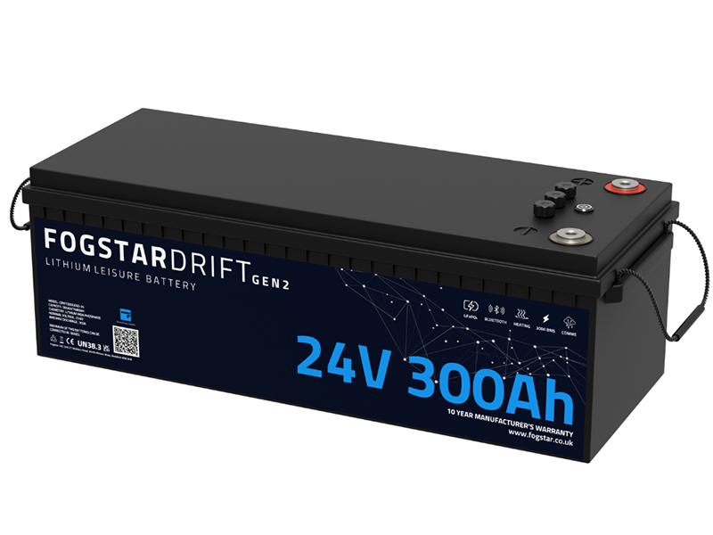 Fogstar Drift 24V 300Ah Lithium Leisure Battery (Gen2)