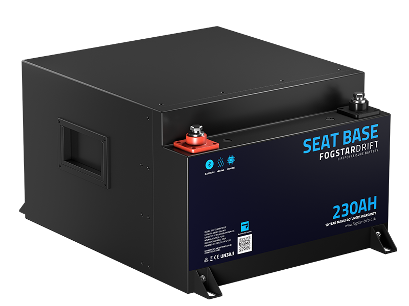 SEAT BASE 12V 230Ah Lithium Leisure Battery with Balancer